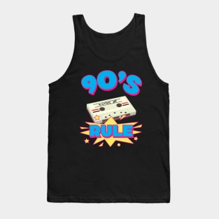 90S RULE 90s Style Tank Top